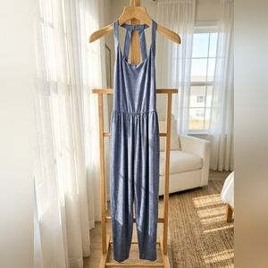 halara light periwinkle jumpsuit